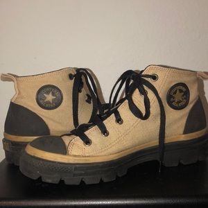 Tan Converse